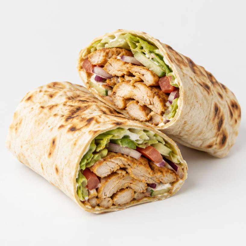 Chicken lavash