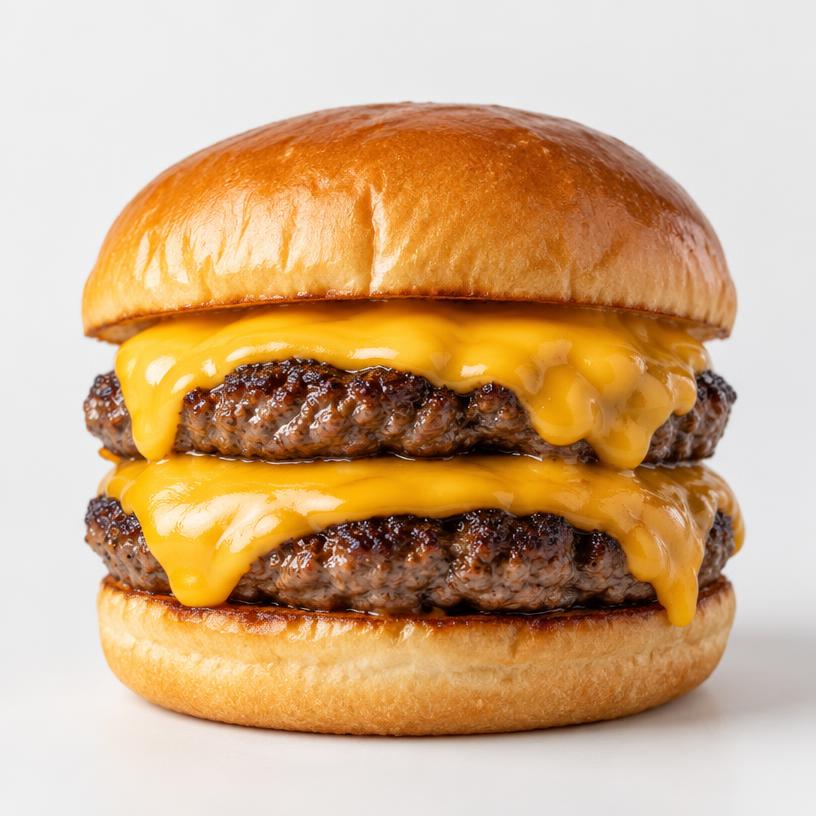Double cheeseburger