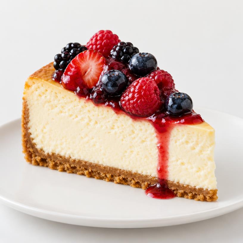 Cheesecake slice