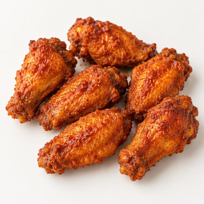 Hot wings 6 pcs